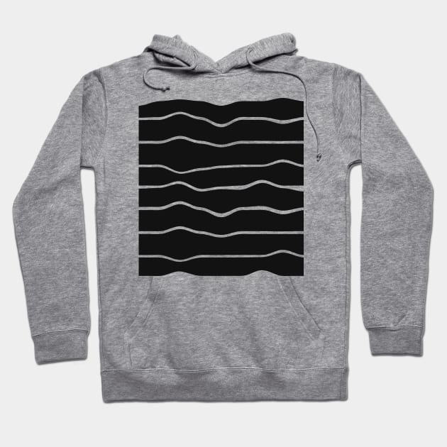 black stripes Hoodie by lkn